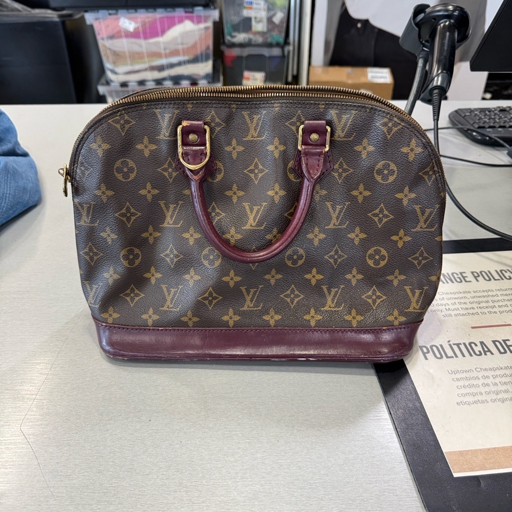 Authentic Louis Vuitton Alma Bag